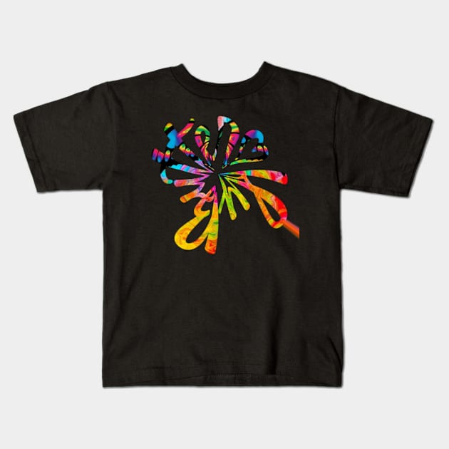 Abstract Butterfly Kids T-Shirt by RAK20